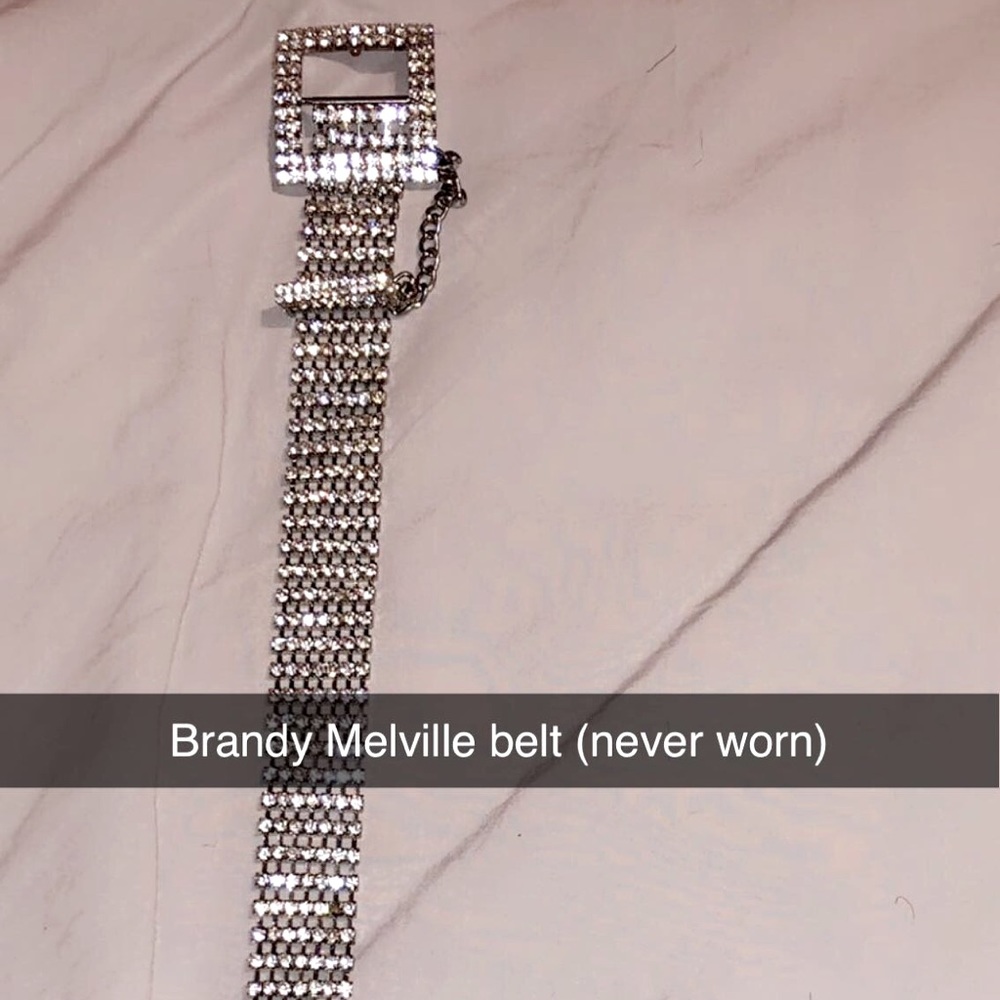 Sparkly belt